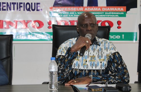 Le Ministre Adama DIAWARA à l’Université de San Pedro