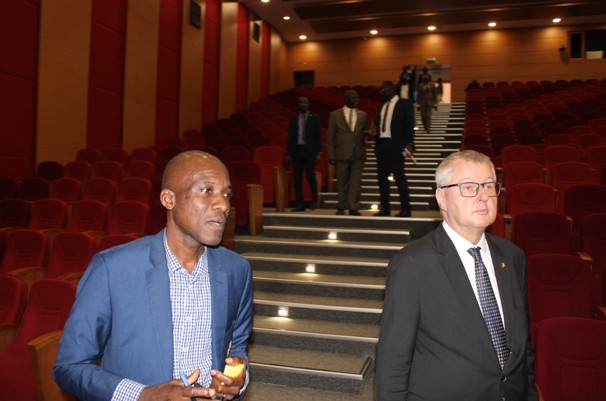 L’Université Polytechnique de San Pedro reçoit l’Ambassadeur de l’Allemagne en Côte d'Ivoire.
