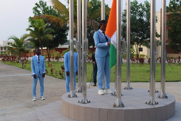 2è Cérémonie du salut aux couleurs de l’Université Polytechnique de San Pedro