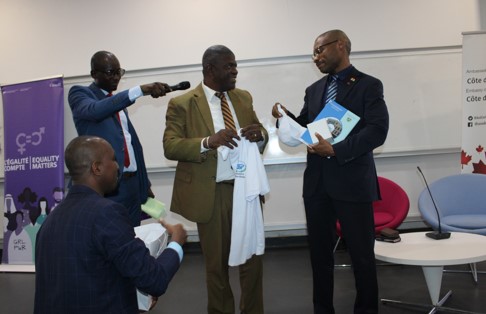 Rencontre d'échanges entre S.E.M Anderson BLANC, Ambassadeur du Canada en Côte d'Ivoire et les étudiant.e.s de l'Université Polytechnique de San Pedro
