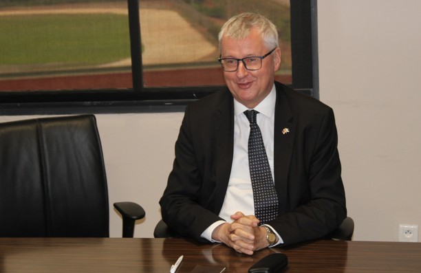 L’Université Polytechnique de San Pedro reçoit l’Ambassadeur de l’Allemagne en Côte d'Ivoire.