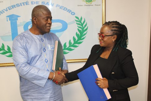 Signature de convention entre l’Université Polytechnique de San Pedro et les hôtels KASADA de la place d’Abidjan
